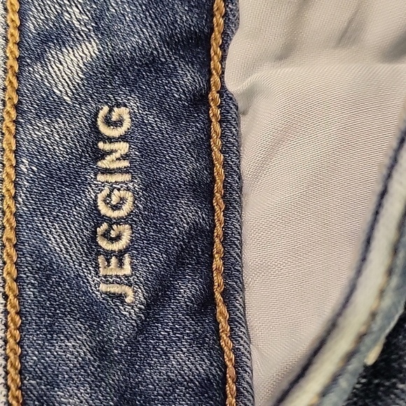 American Eagle Outfitters size 0 short distressed jegging - Picture 4 of 5